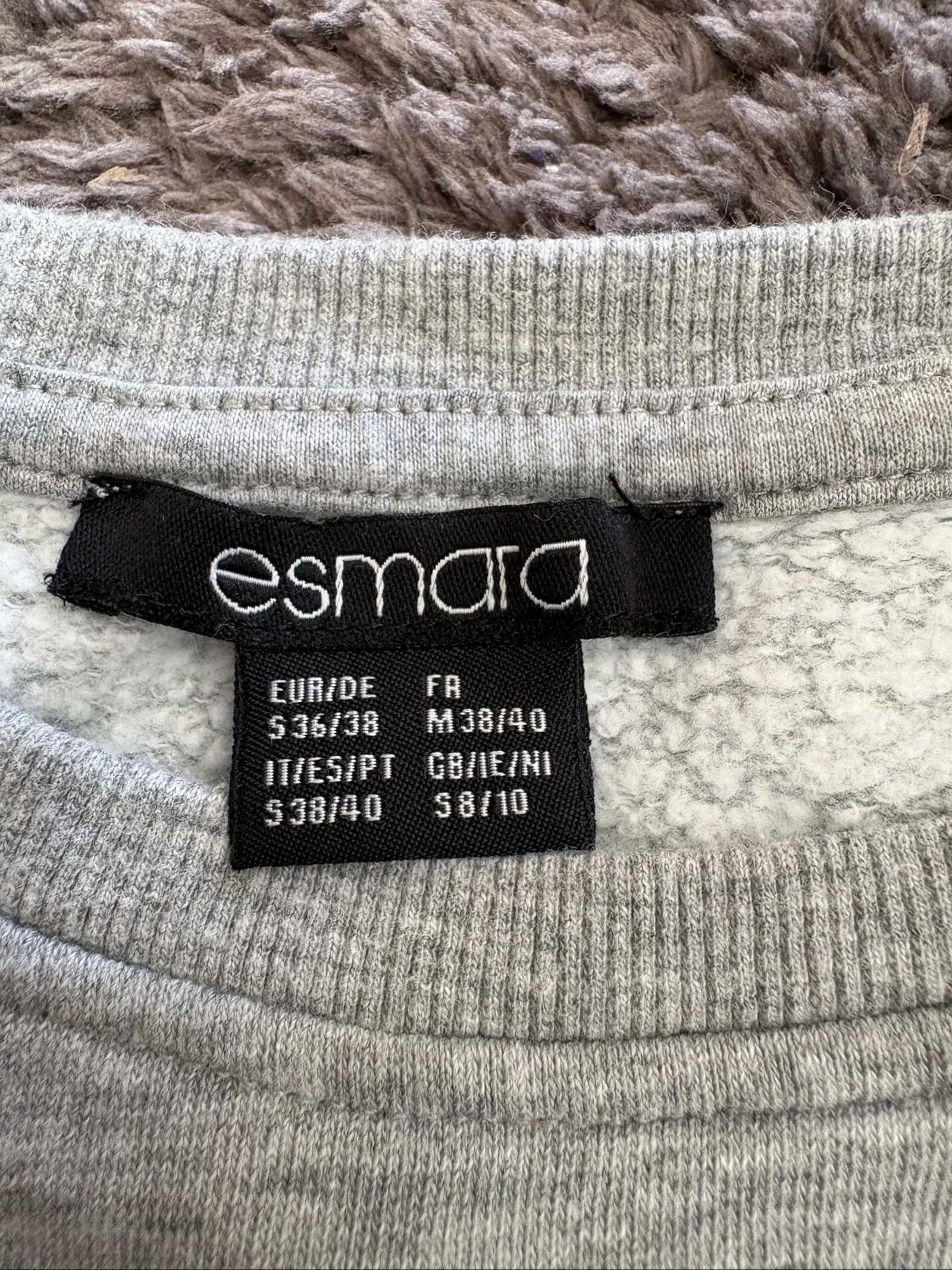 Women's sweater dress size 36 grey Esmara – photo 4